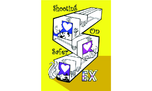 Shooting on safer　SEX