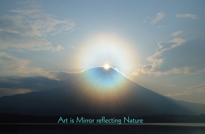 Art is Mirror reflecting Nature