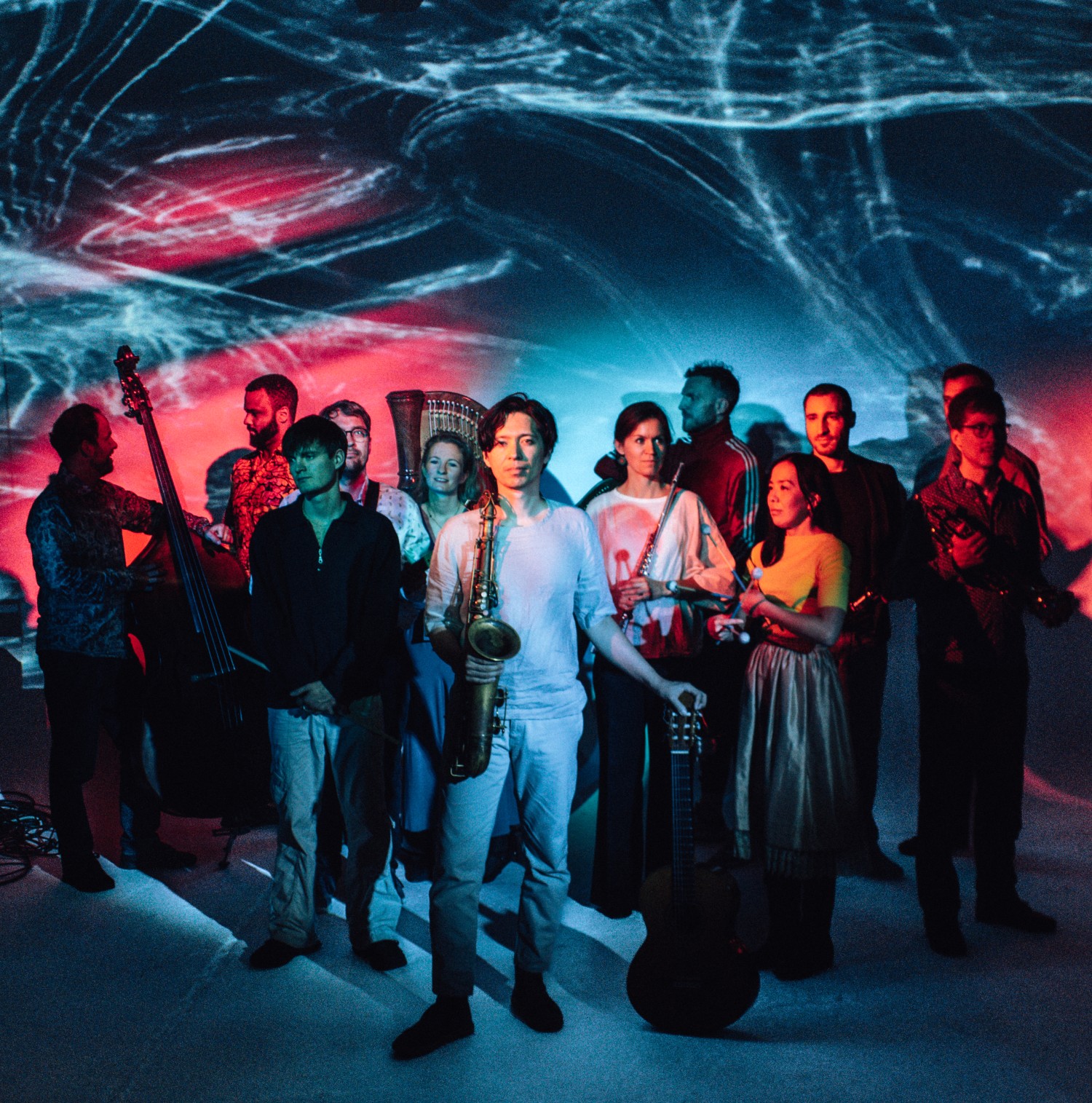 Andromeda Mega Express Orchestra band portrait by Arnaud Ele