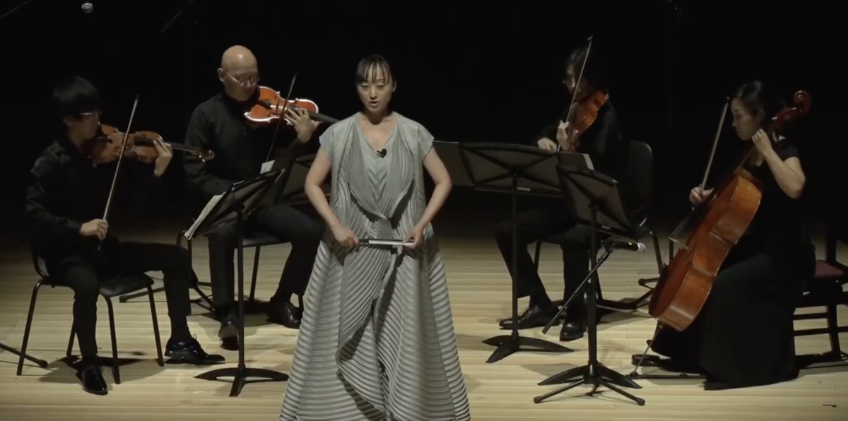 BOLT Ensemble performing with Ryoko Aoki